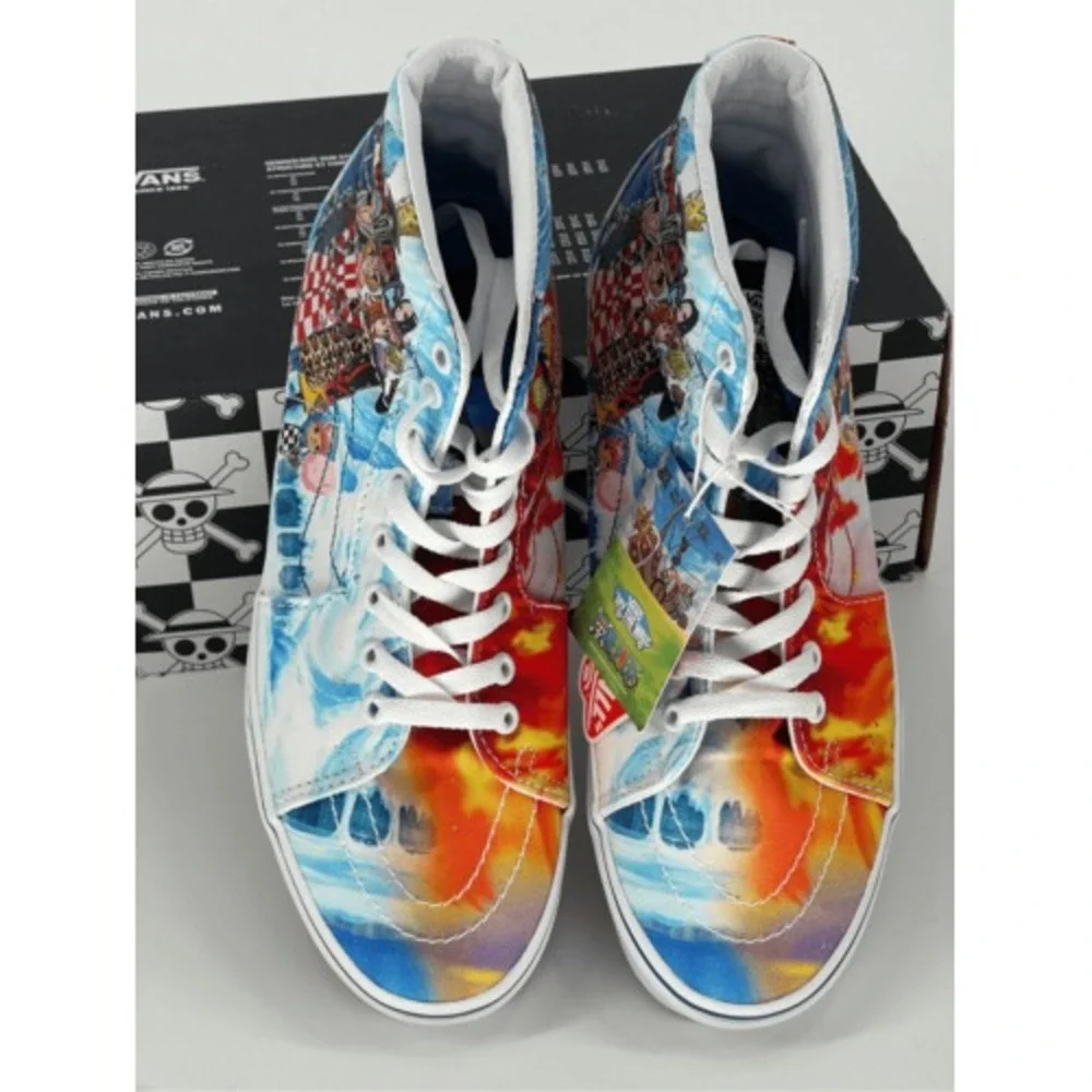 Vans Sneakers Sk8 Hi One Piece Punk Hazard Women Size 6‎ New